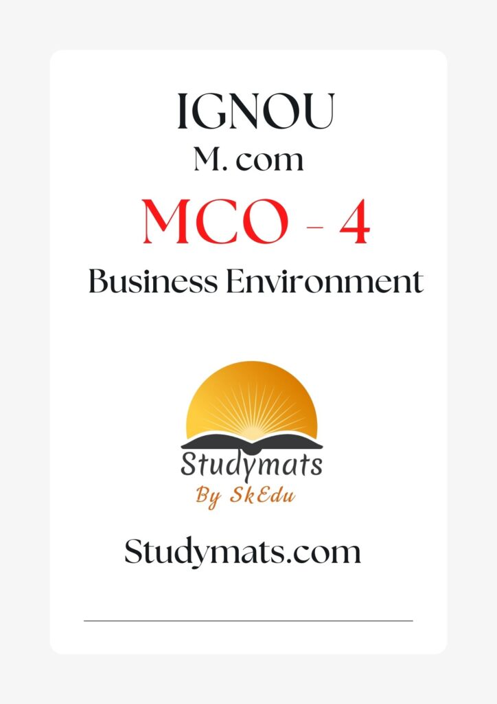 MCO 04 IGNOU Solved Assignments PDF Download 2021-22