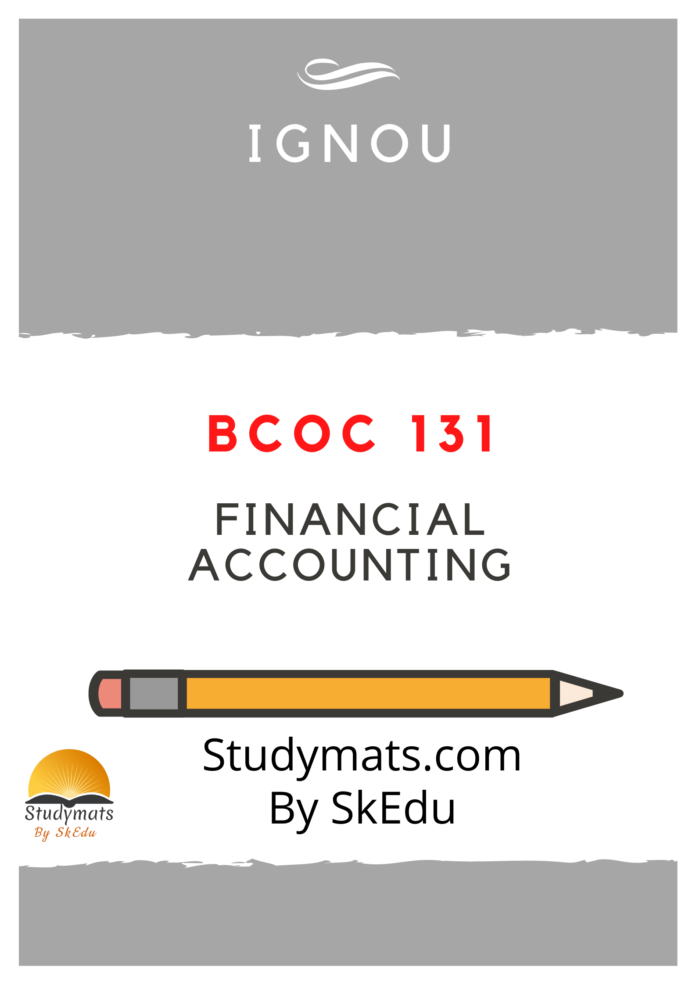 BCOC-131-Financial Accounting